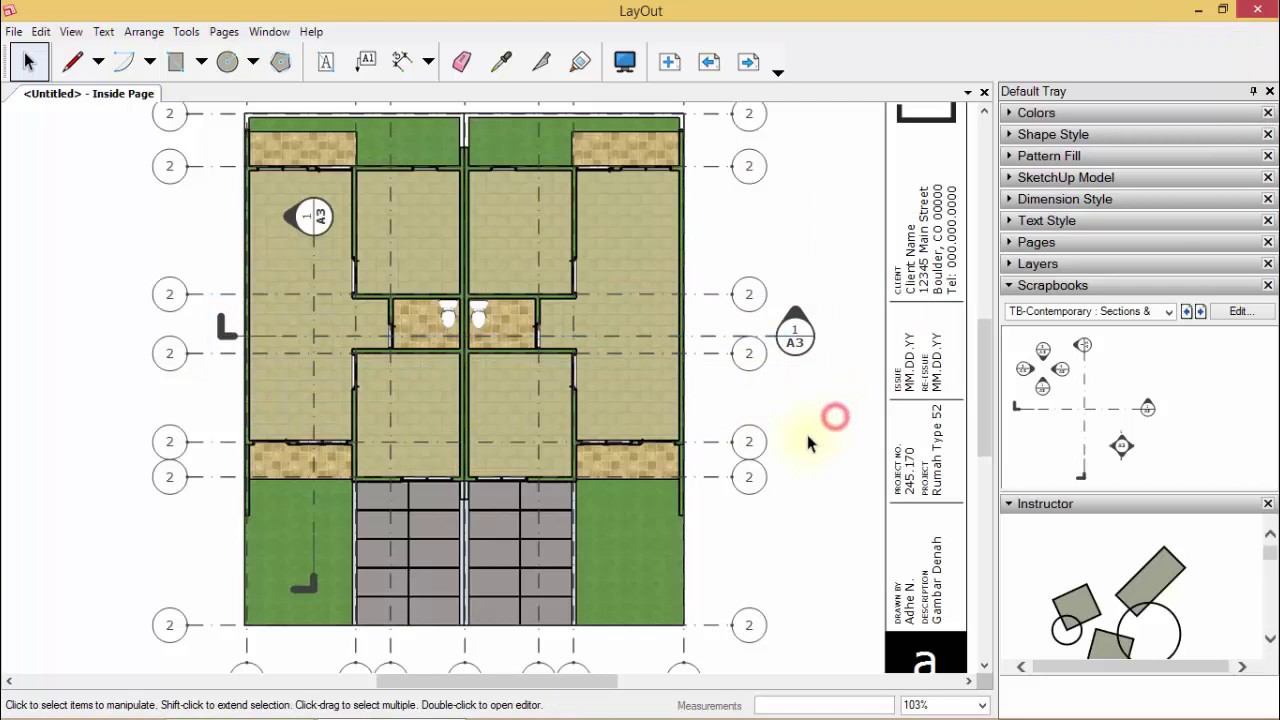 Detail Tutorial Layout Sketchup Bahasa Indonesia Nomer 5