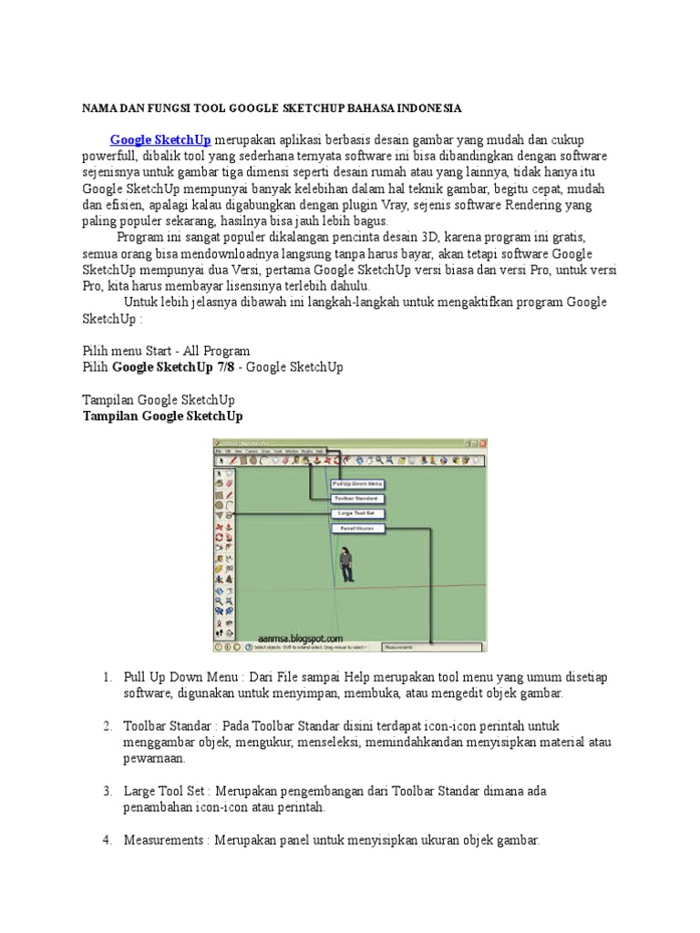 Detail Tutorial Layout Sketchup Bahasa Indonesia Nomer 38