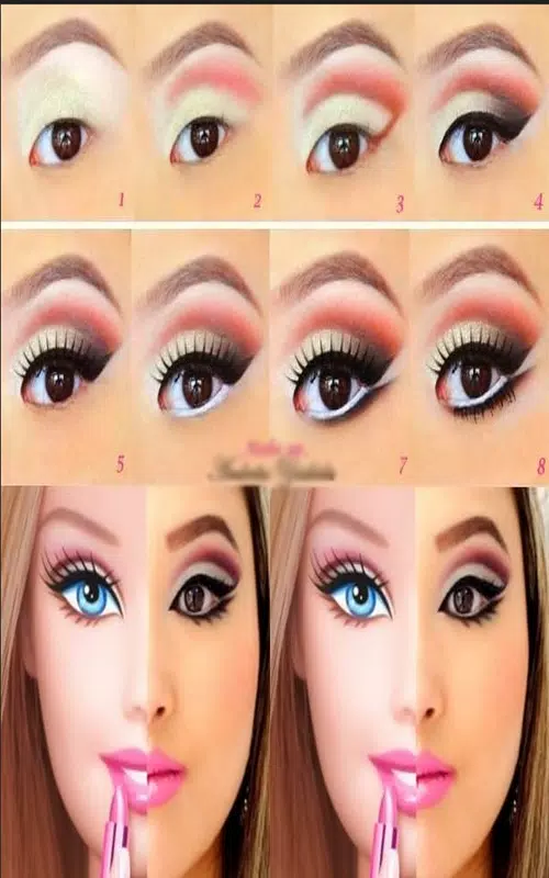 Detail Tutorial Make Up Mata Barbie Nomer 26