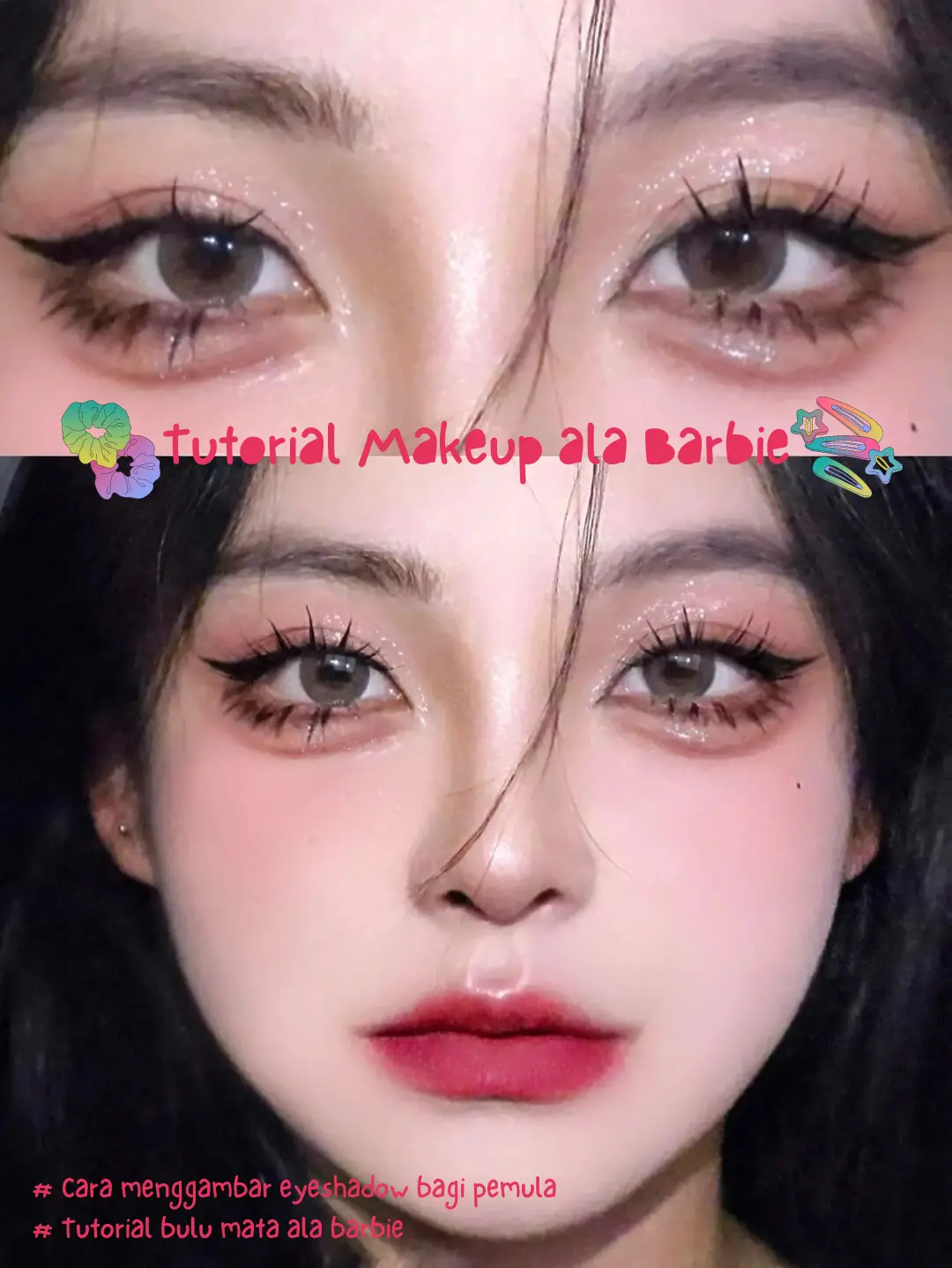 Detail Tutorial Make Up Mata Barbie Nomer 6