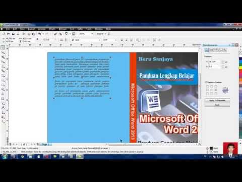 Detail Tutorial Membuat Cover Buku Dengan Corel Draw Nomer 15