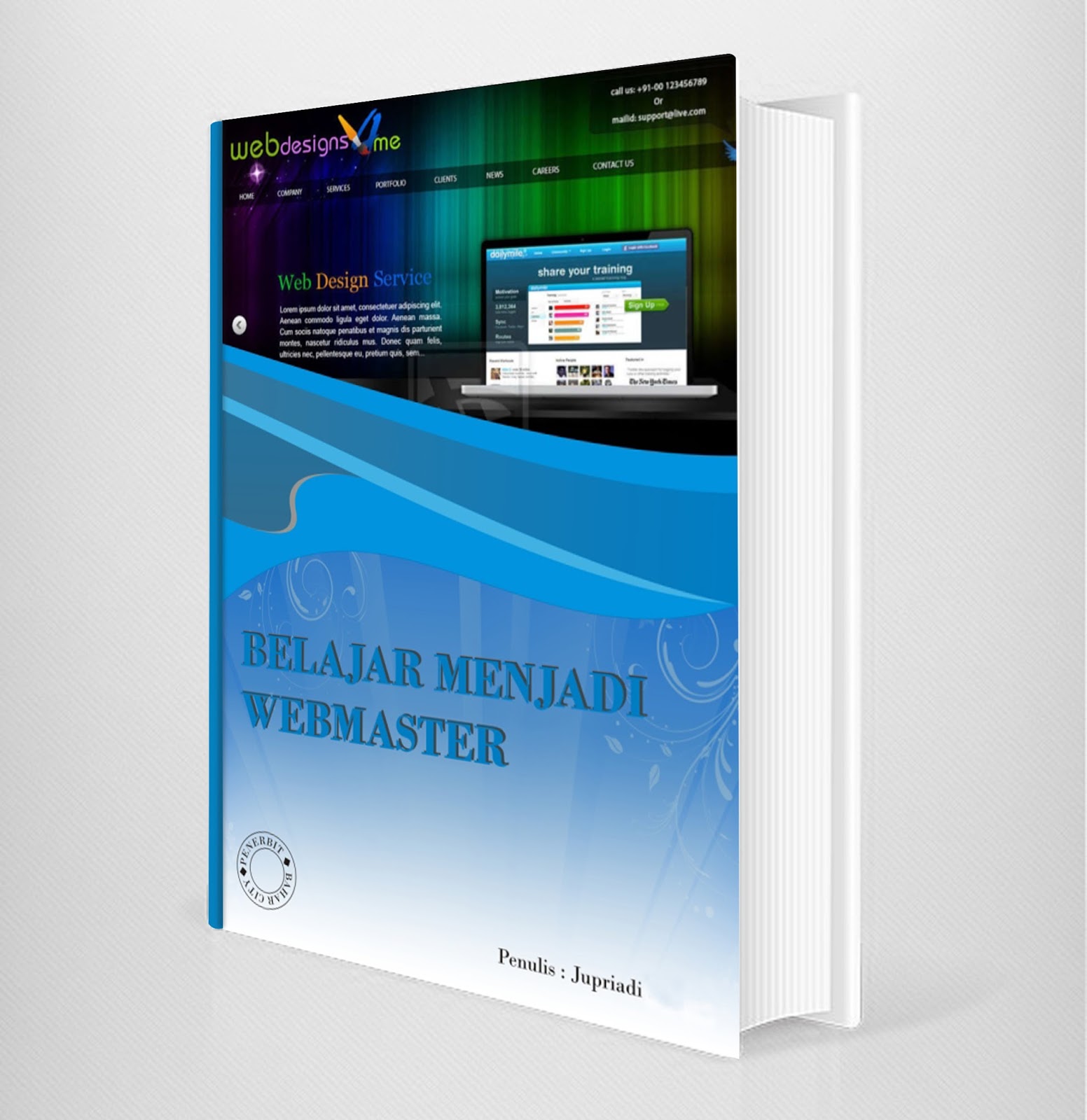 Detail Tutorial Membuat Cover Buku Dengan Corel Draw Nomer 35