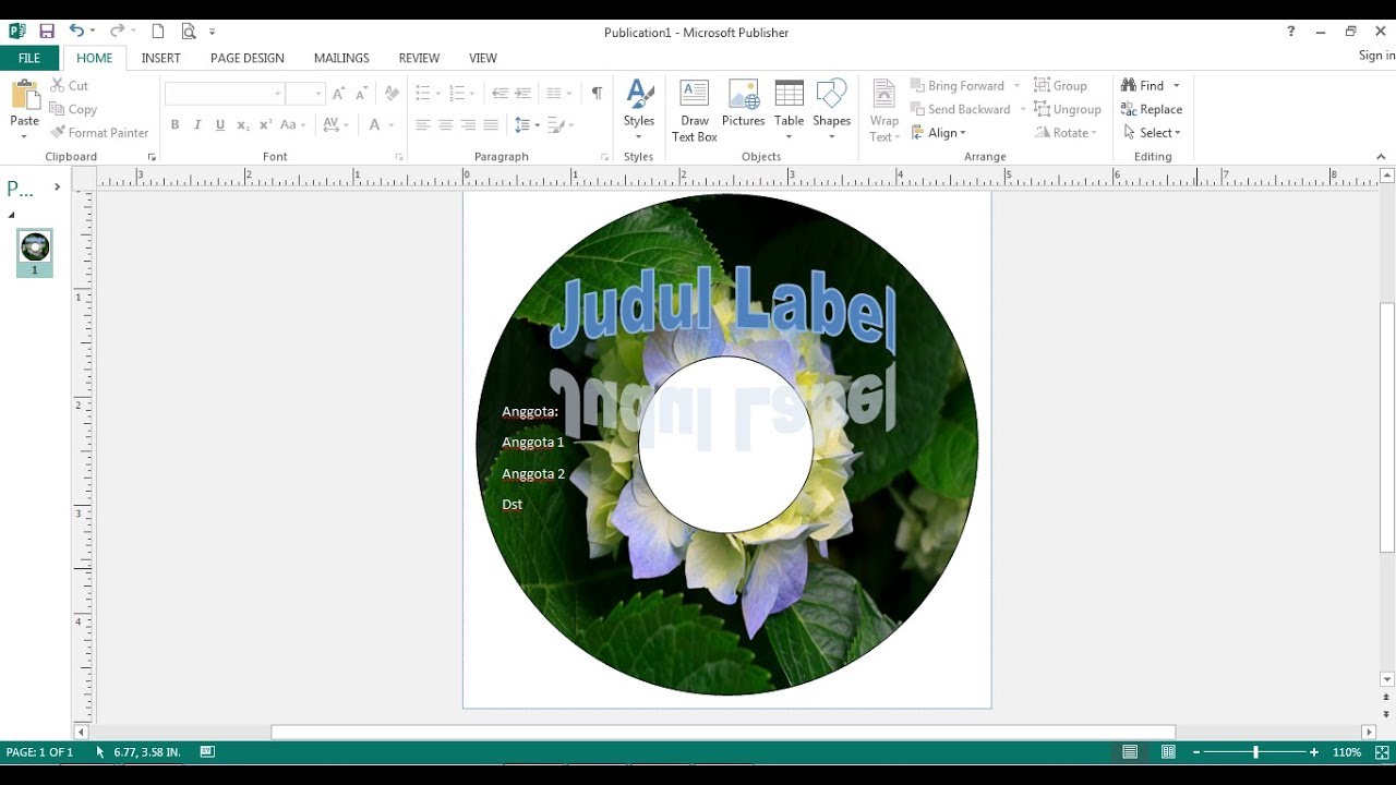 Detail Tutorial Membuat Cover Cd Nomer 14