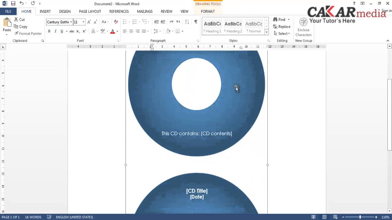 Detail Tutorial Membuat Cover Cd Nomer 5