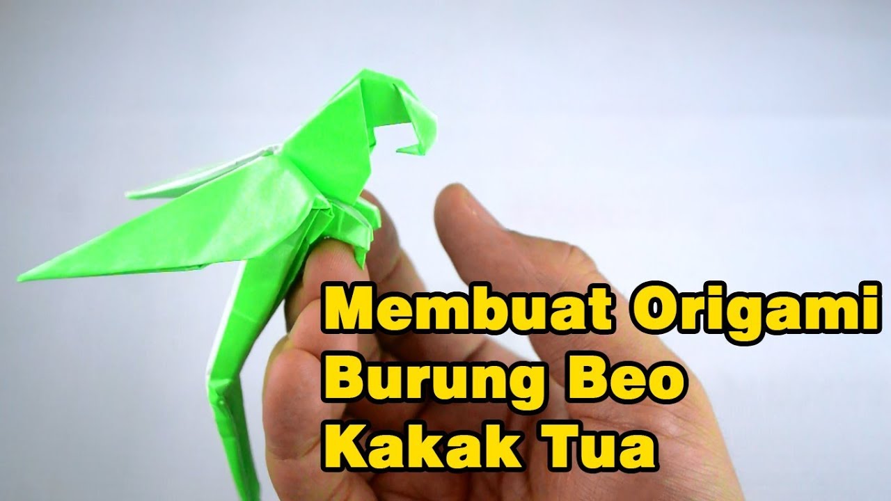 Detail Tutorial Membuat Origami Burung Nomer 19