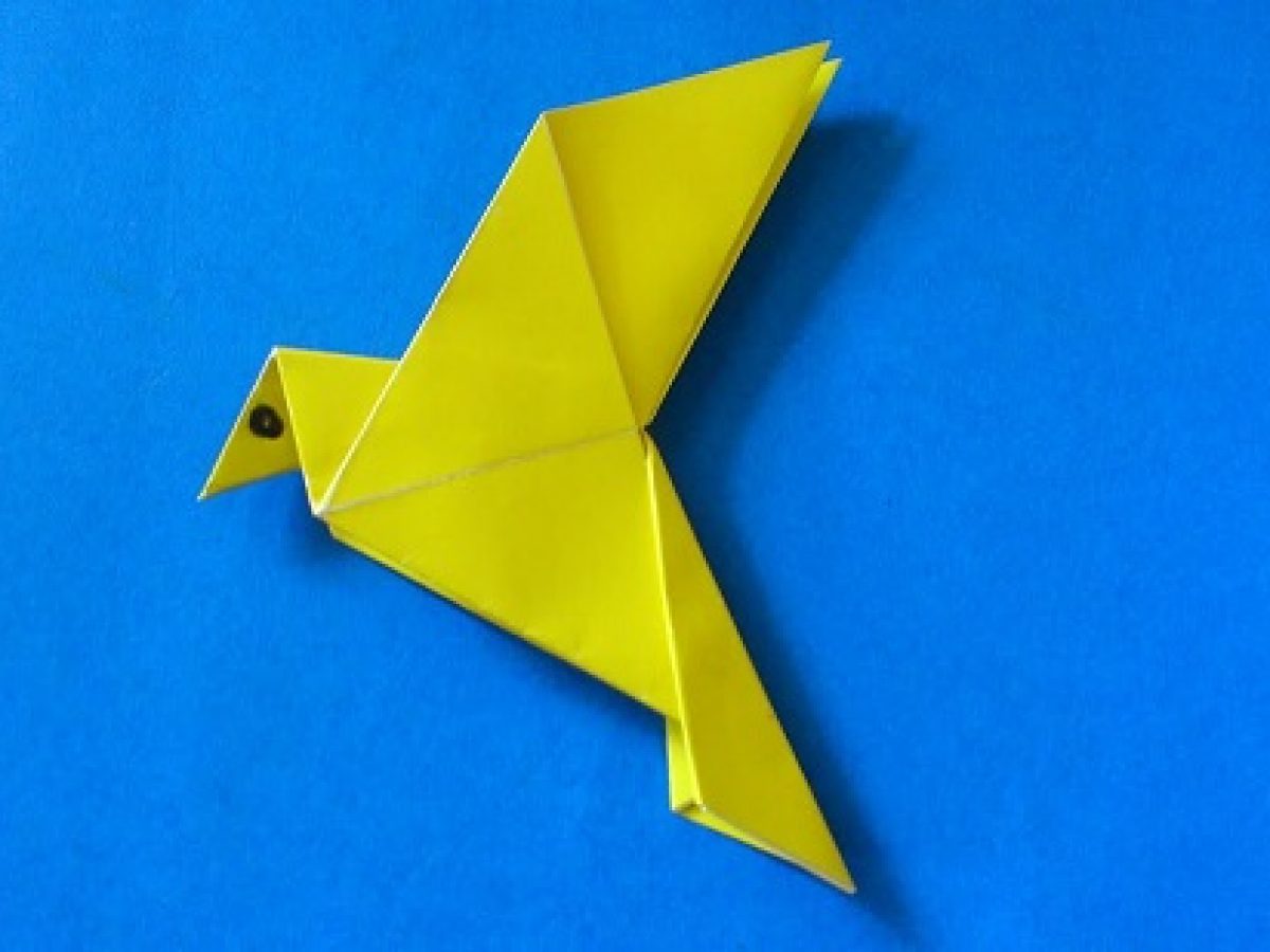 Detail Tutorial Membuat Origami Burung Nomer 22