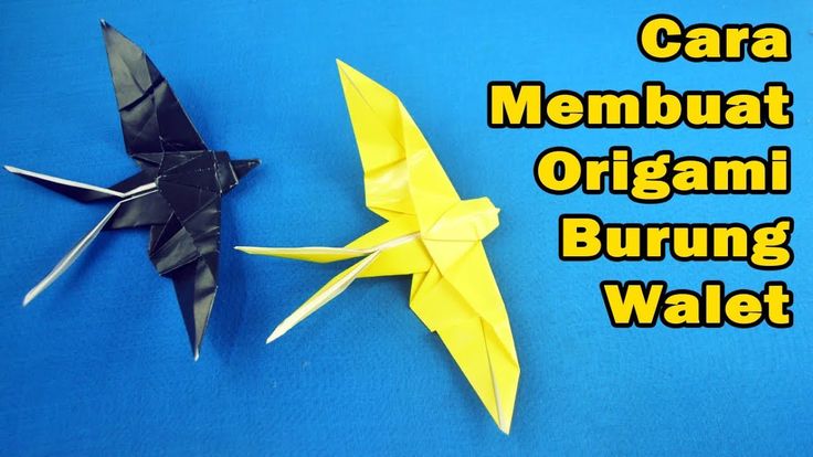 Detail Tutorial Membuat Origami Burung Nomer 30