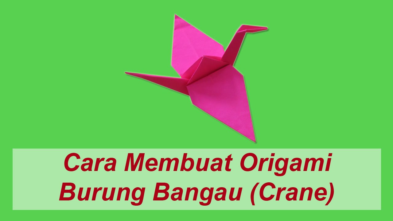 Detail Tutorial Membuat Origami Burung Nomer 42