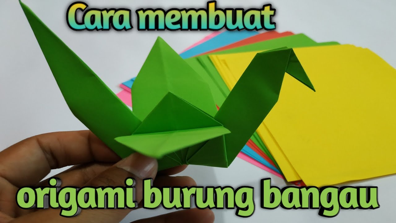 Detail Tutorial Membuat Origami Burung Nomer 46