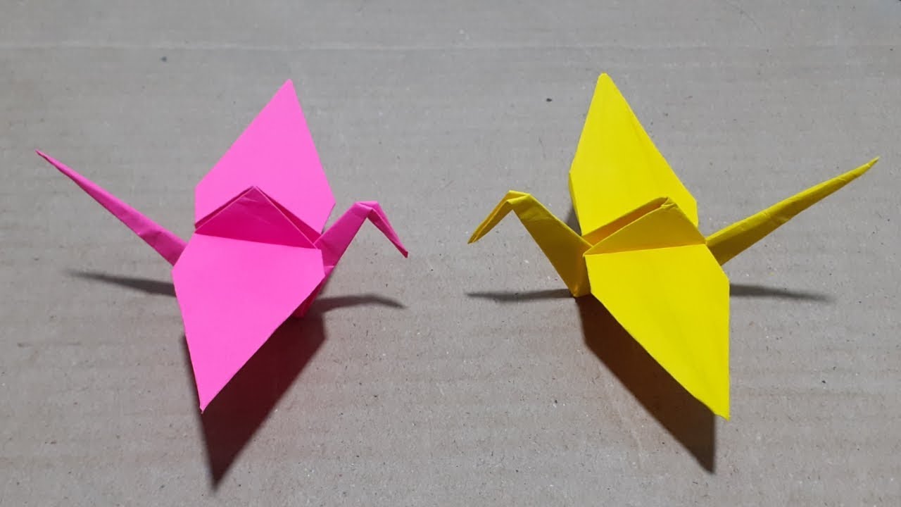 Detail Tutorial Membuat Origami Burung Nomer 9