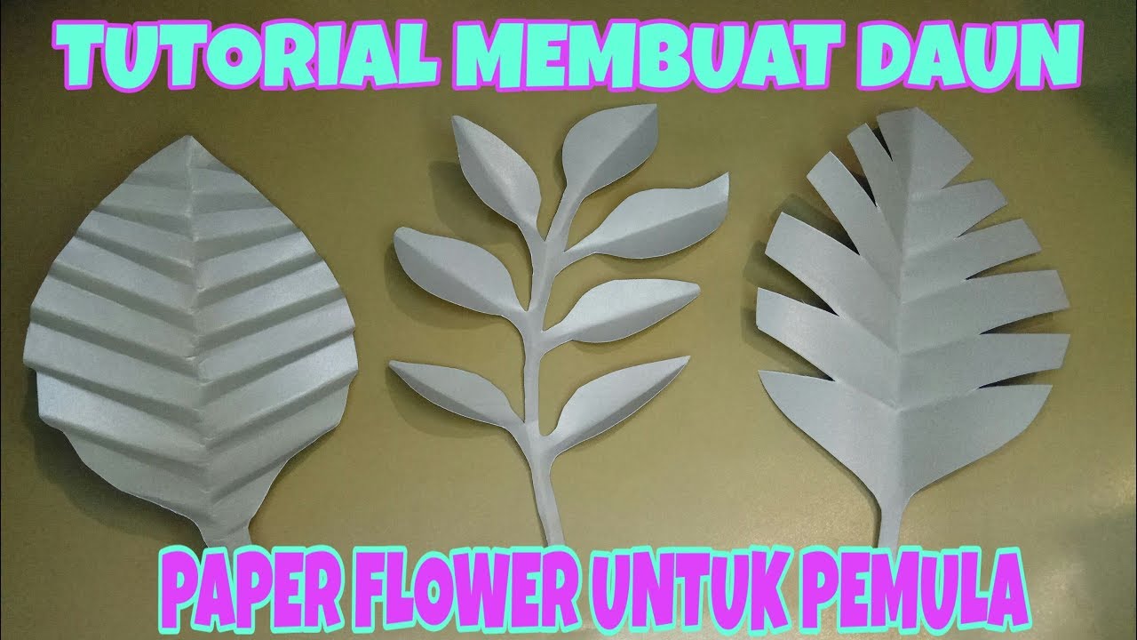 Detail Tutorial Membuat Paper Flower Nomer 15