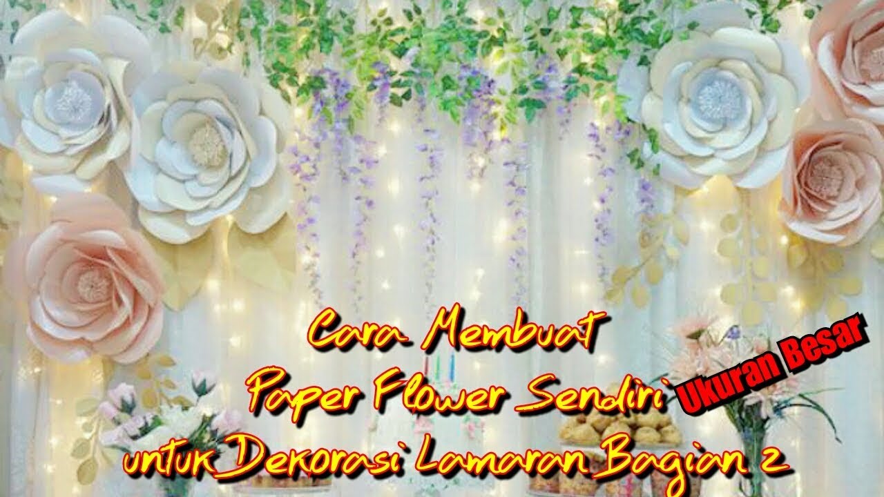 Detail Tutorial Membuat Paper Flower Nomer 20