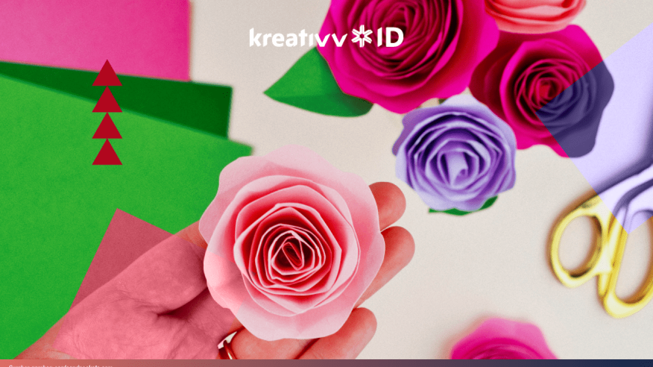 Detail Tutorial Membuat Paper Flower Nomer 25