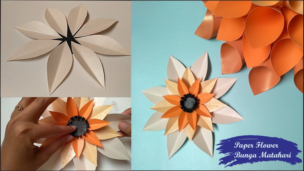 Detail Tutorial Membuat Paper Flower Nomer 26