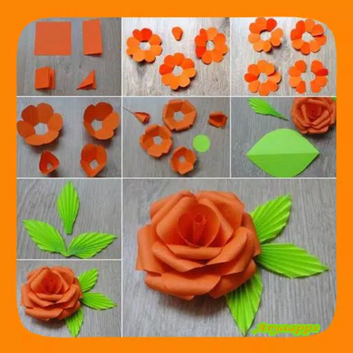 Detail Tutorial Membuat Paper Flower Nomer 37