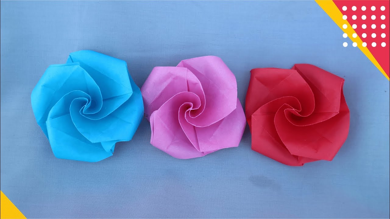 Detail Tutorial Membuat Paper Flower Nomer 41