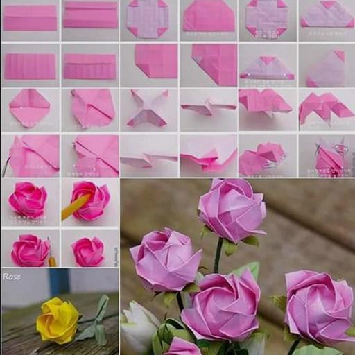 Detail Tutorial Membuat Paper Flower Nomer 48