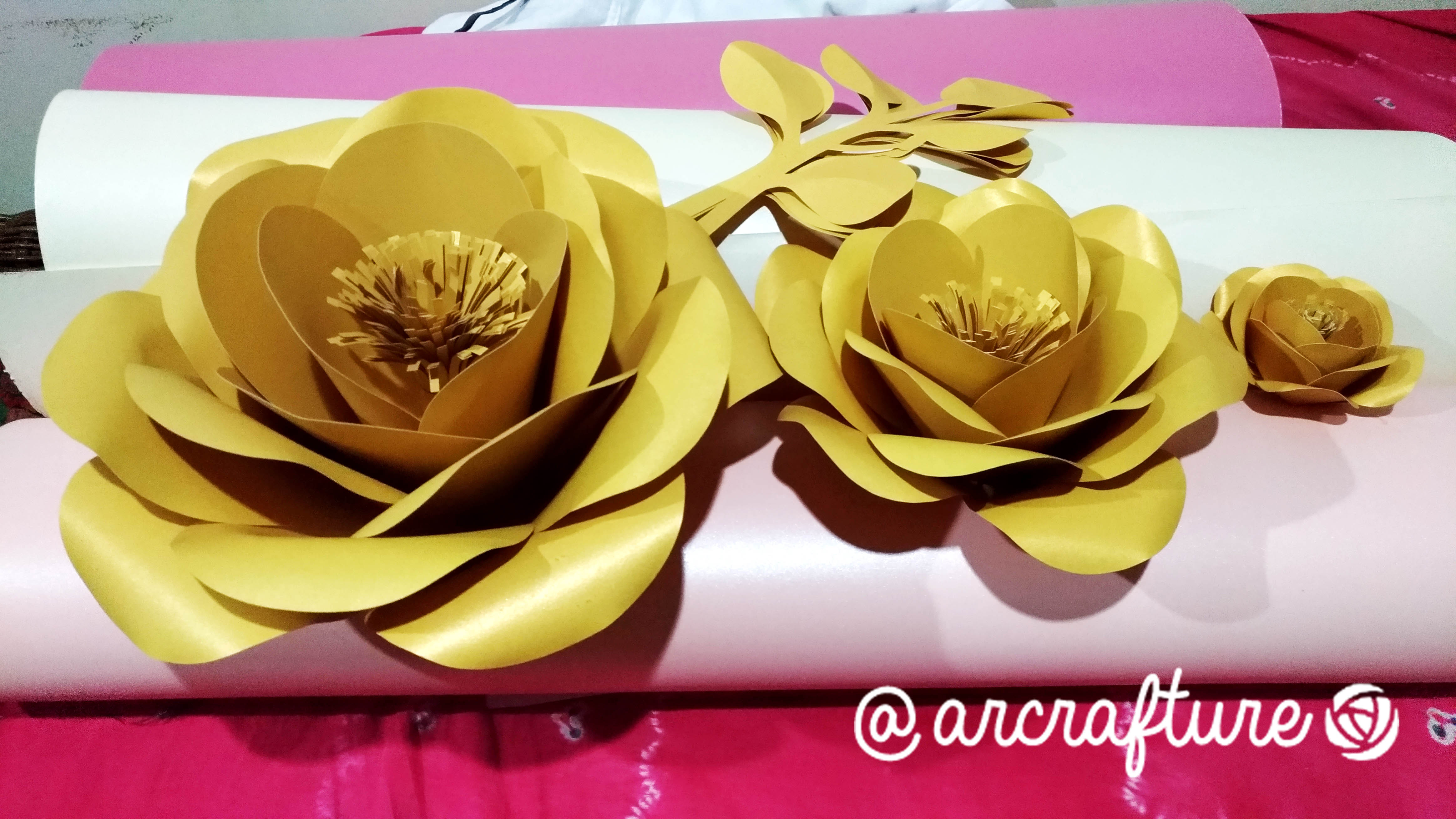 Detail Tutorial Membuat Paper Flower Nomer 53