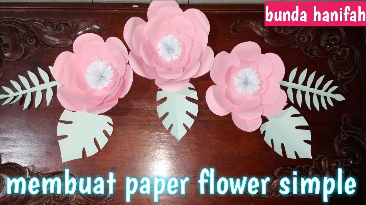 Detail Tutorial Membuat Paper Flower Nomer 7