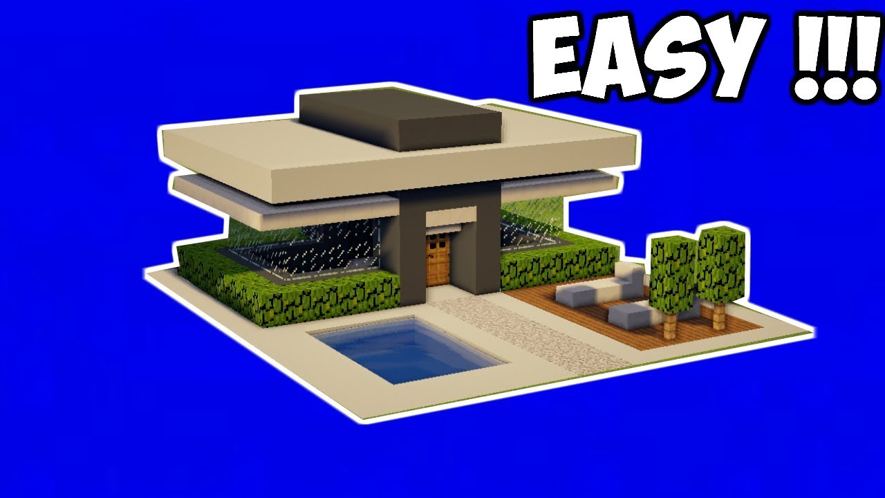 Detail Tutorial Minecraft Rumah Modern Nomer 11