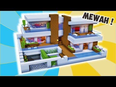 Detail Tutorial Minecraft Rumah Modern Nomer 13