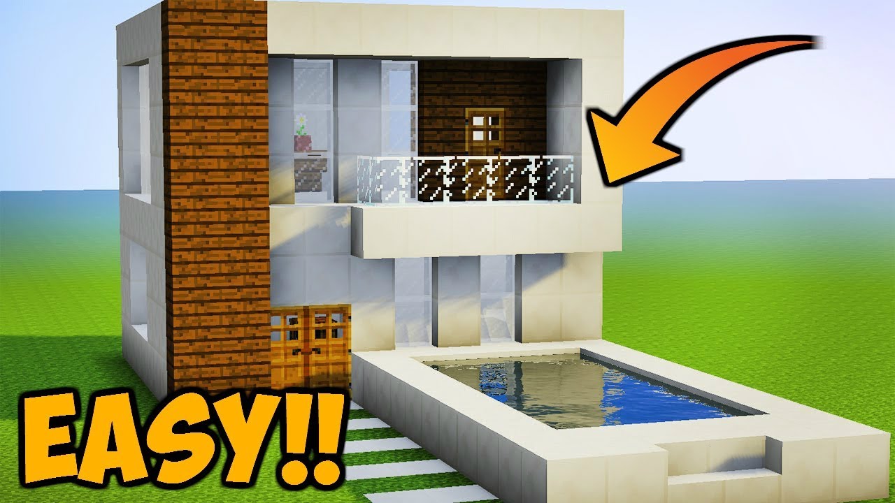 Detail Tutorial Minecraft Rumah Modern Nomer 14