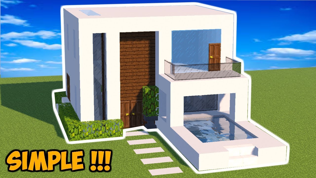 Detail Tutorial Minecraft Rumah Modern Nomer 3