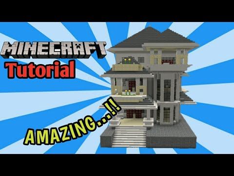 Detail Tutorial Minecraft Rumah Modern Nomer 22