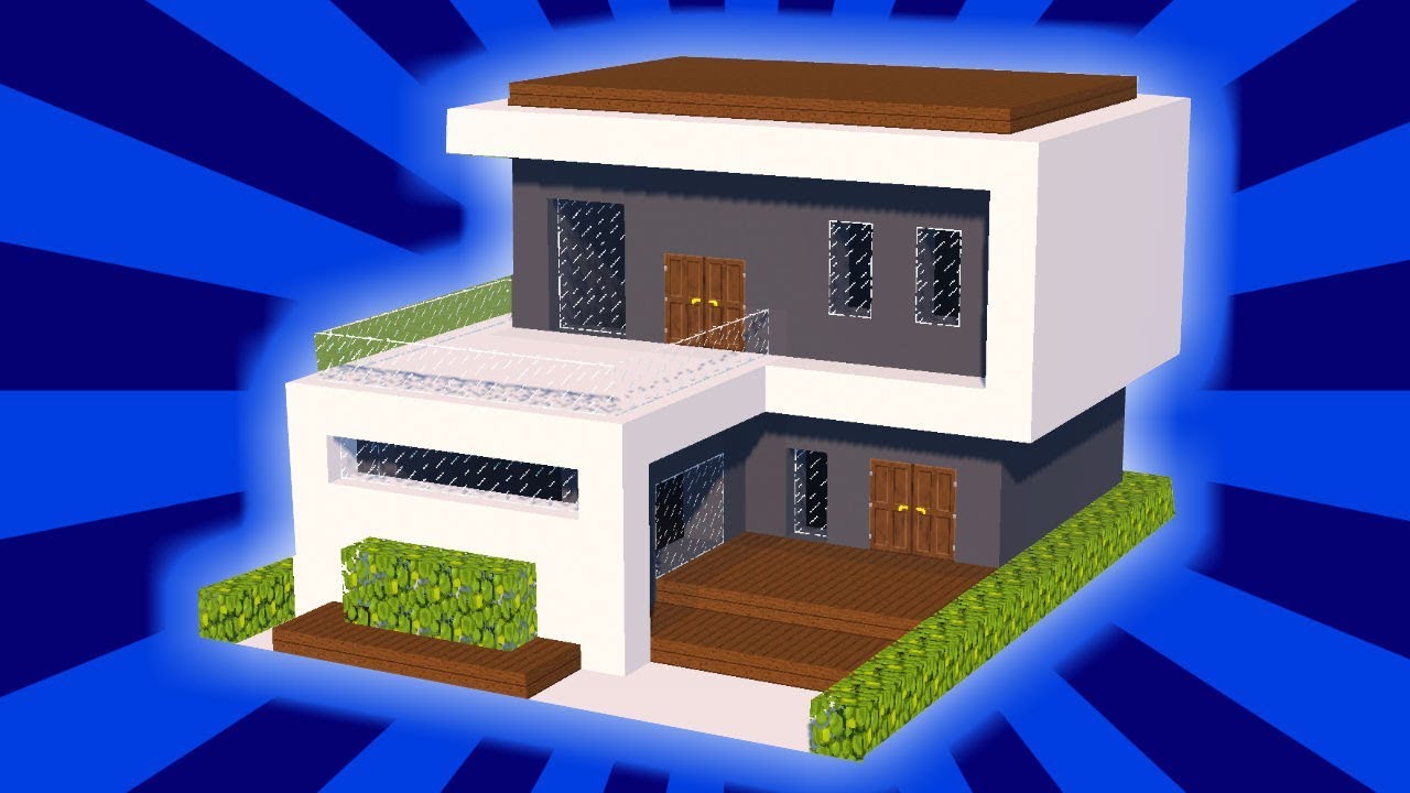 Detail Tutorial Minecraft Rumah Modern Nomer 4