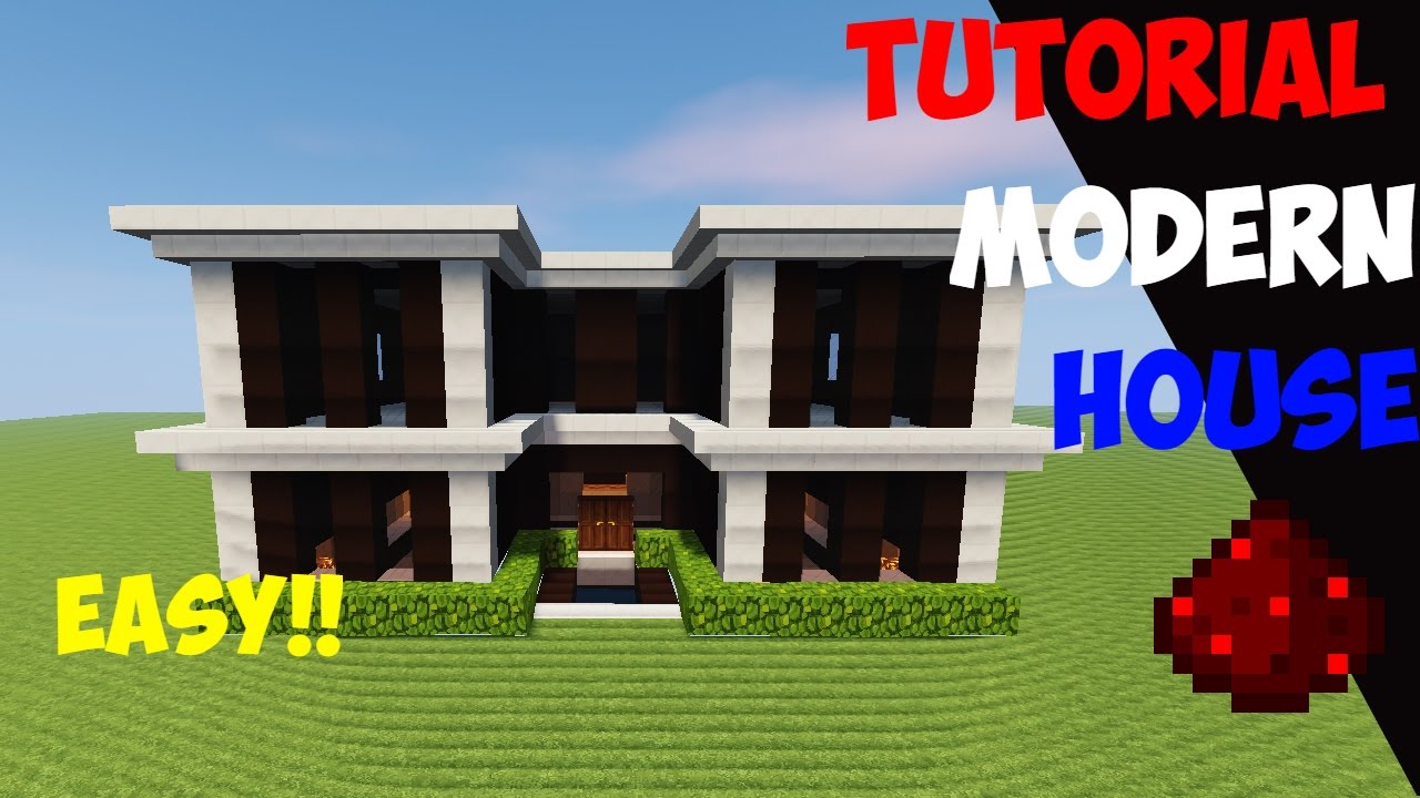 Detail Tutorial Minecraft Rumah Modern Nomer 31