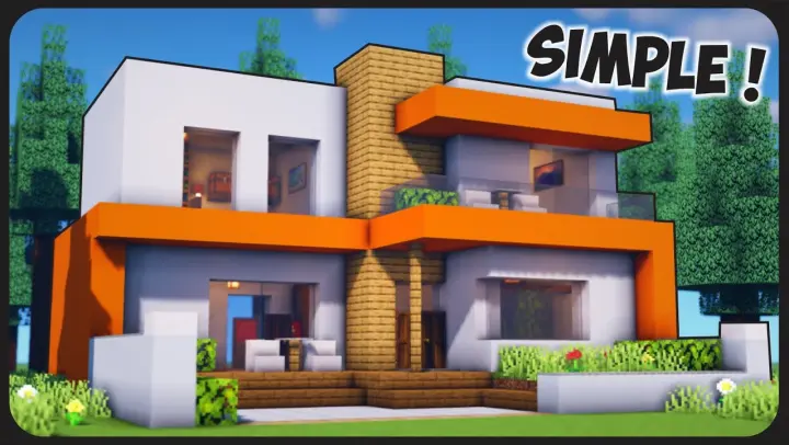 Detail Tutorial Minecraft Rumah Modern Nomer 45