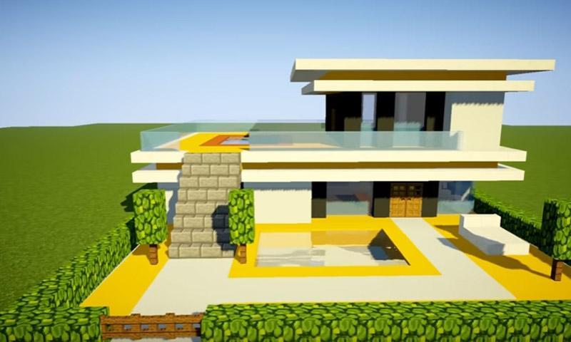 Detail Tutorial Minecraft Rumah Modern Nomer 53
