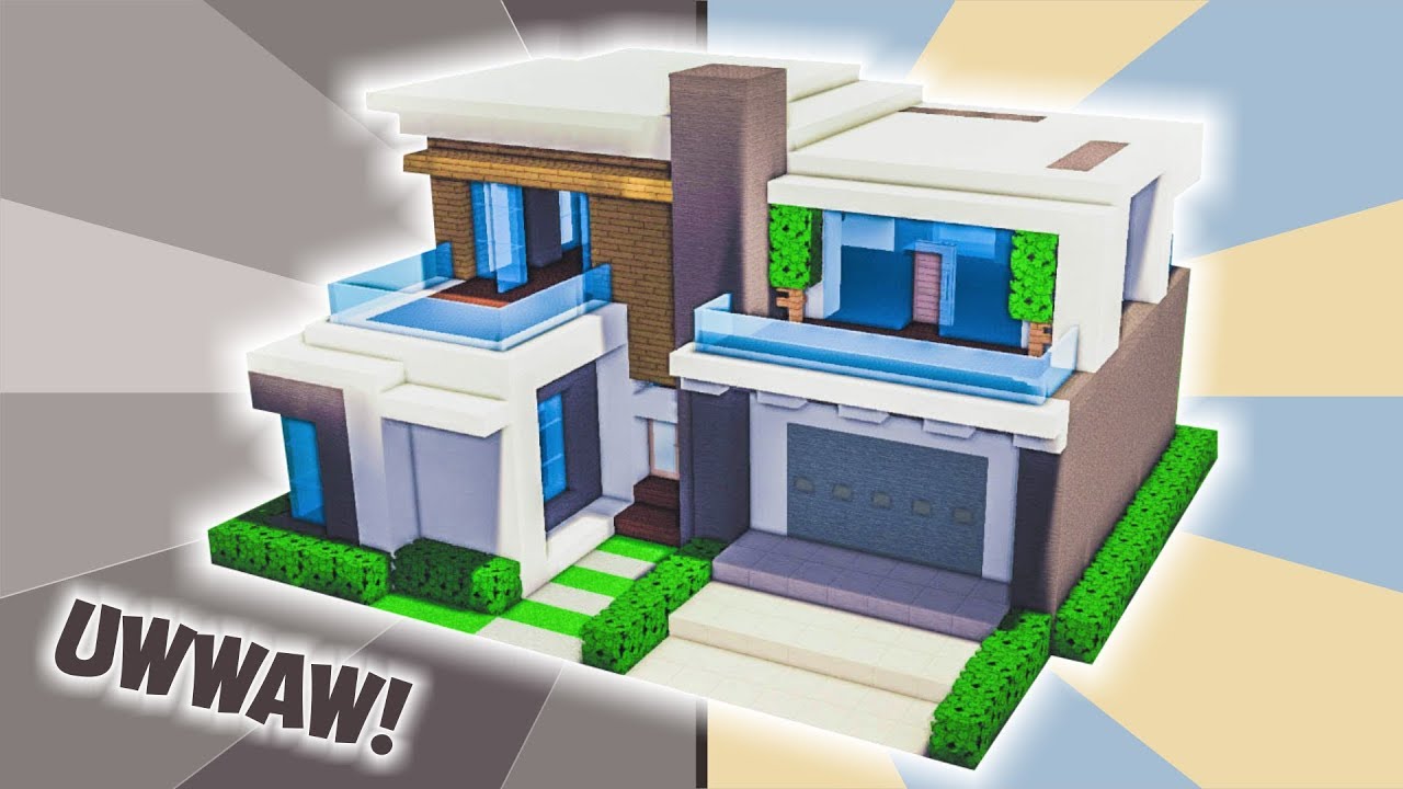 Detail Tutorial Minecraft Rumah Modern Nomer 10