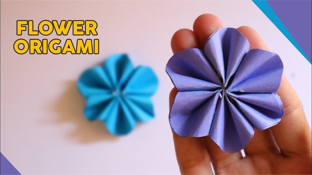 Tutorial Origami Bunga - KibrisPDR