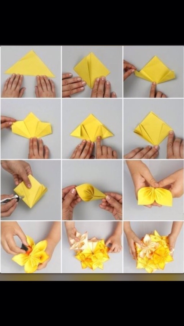 Detail Tutorial Origami Bunga Nomer 11