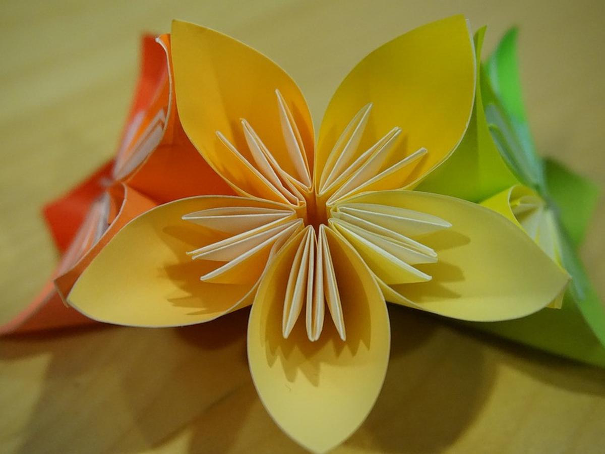Detail Tutorial Origami Bunga Nomer 16