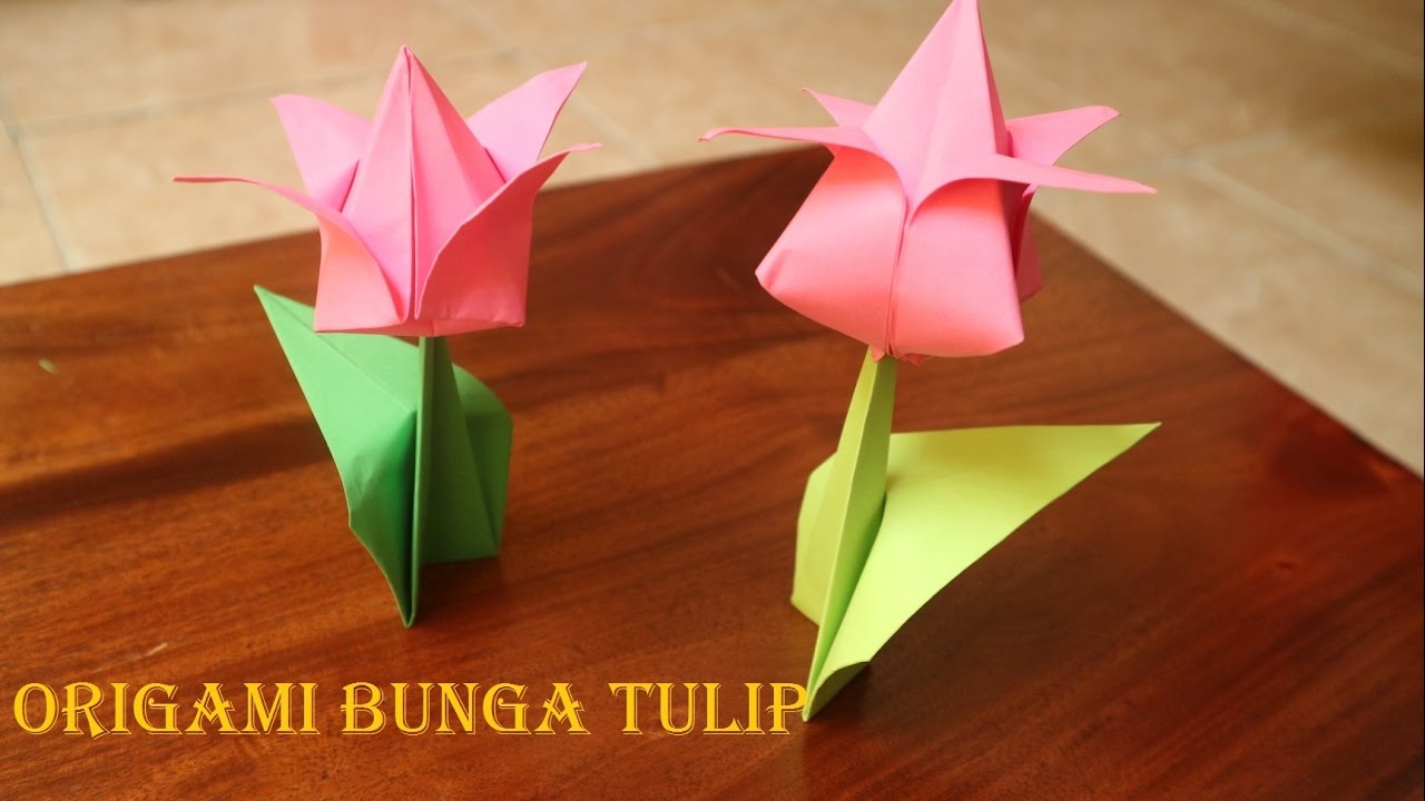 Detail Tutorial Origami Bunga Nomer 2