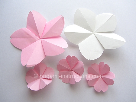 Detail Tutorial Origami Bunga Nomer 20