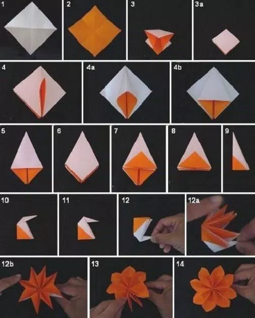 Detail Tutorial Origami Bunga Mawar Nomer 17