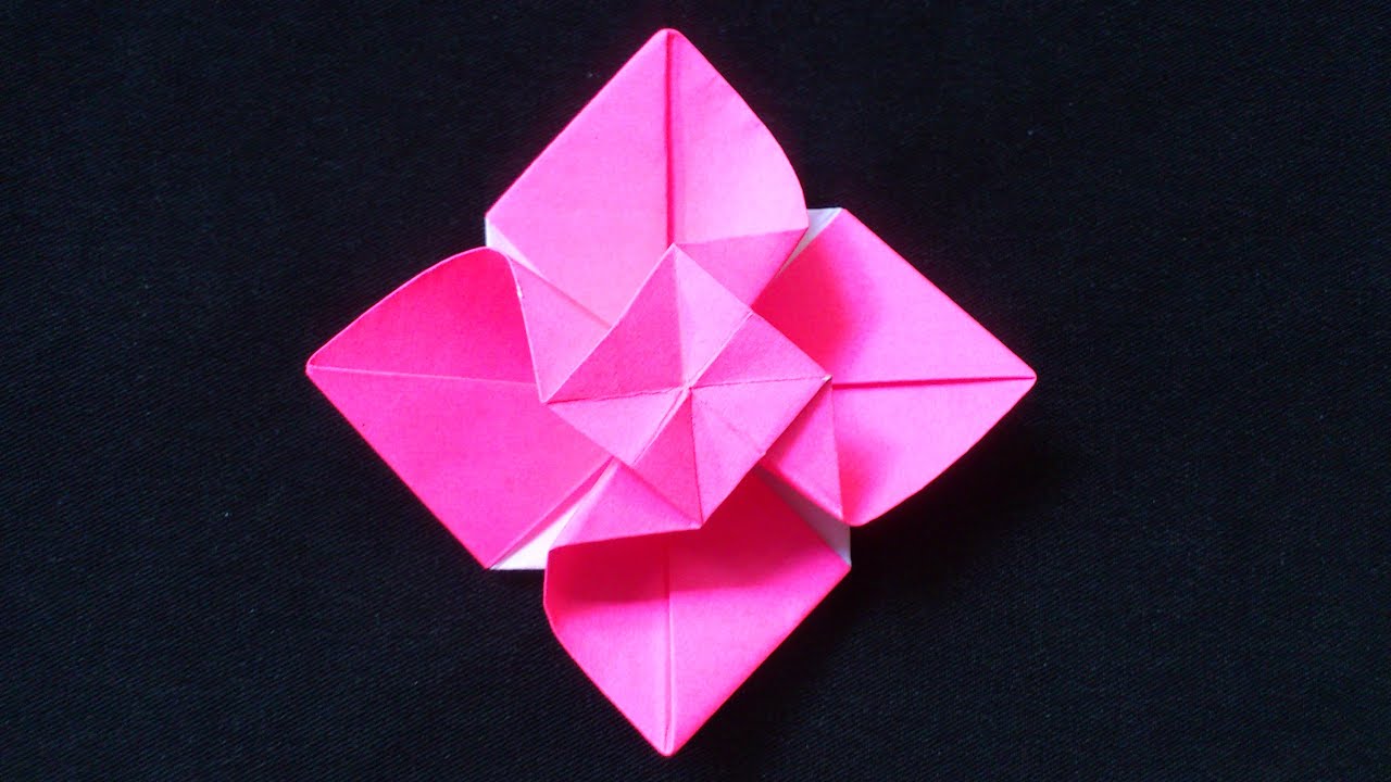 Detail Tutorial Origami Bunga Mawar Nomer 18