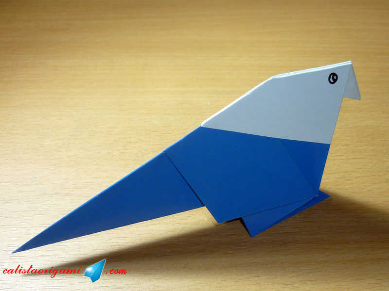 Detail Tutorial Origami Burung Nomer 38