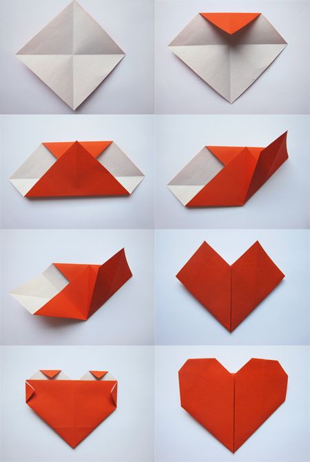 Tutorial Origami Hati - KibrisPDR