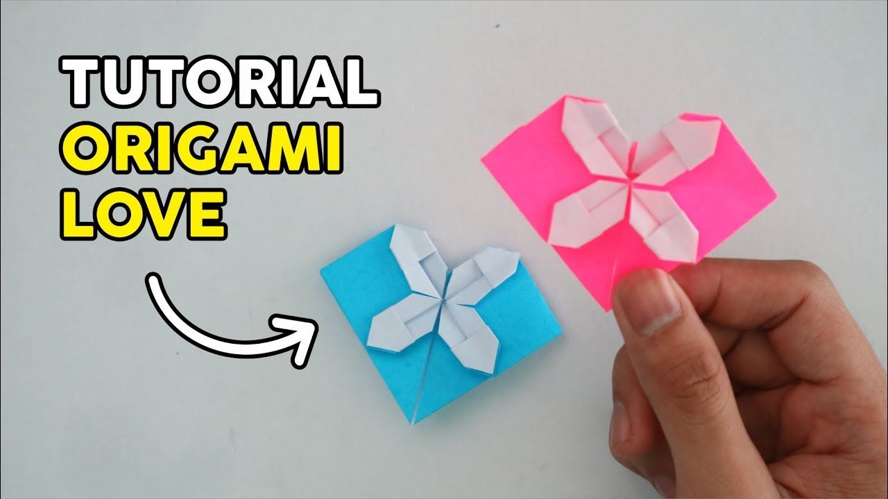 Detail Tutorial Origami Hati Nomer 9