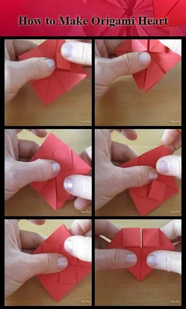 Detail Tutorial Origami Hati Nomer 18