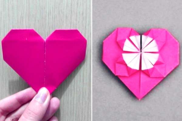 Detail Tutorial Origami Hati Nomer 3