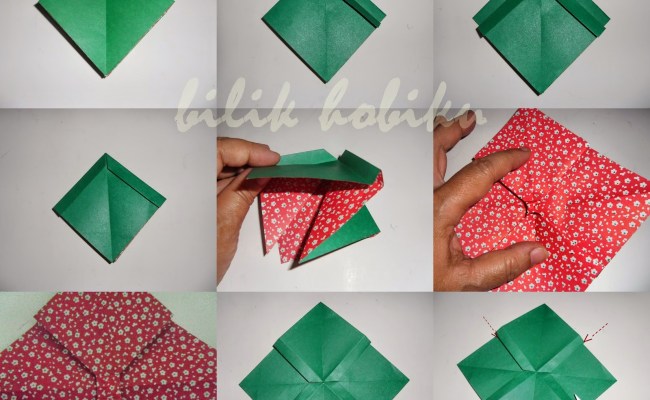 Detail Tutorial Origami Pita Nomer 12