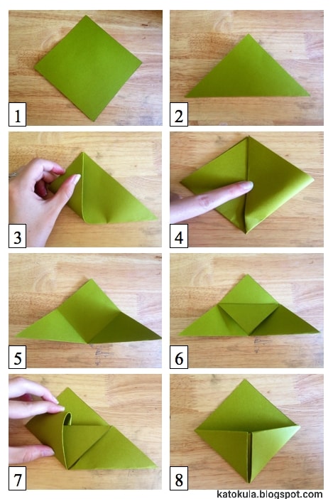 Detail Tutorial Origami Pita Nomer 13