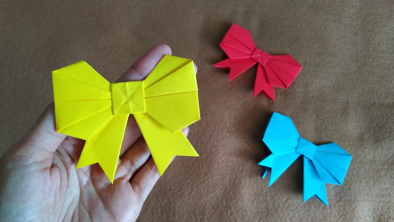 Detail Tutorial Origami Pita Nomer 36