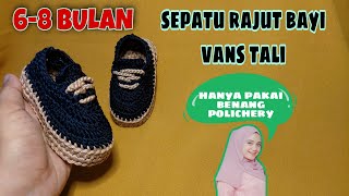 Detail Tutorial Sepatu Rajut Bayi Nomer 20