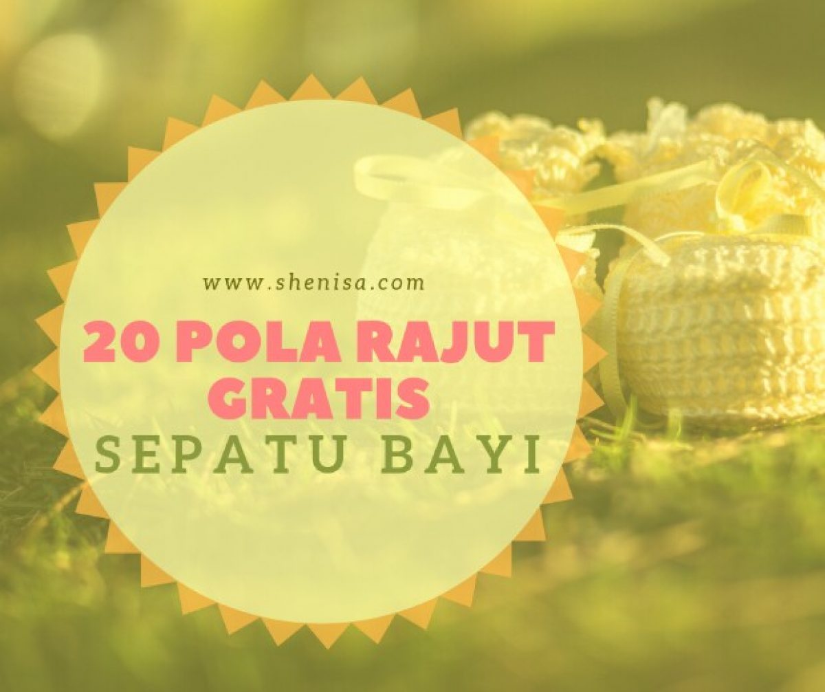 Detail Tutorial Sepatu Rajut Bayi Nomer 35